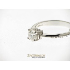 SALVIN ANELLOI SOLITARIO YES ORO BIANCO E BRILLANTE CT 0,70  REFERENZA 20016841.